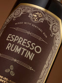 The Sentinel Espresso Rumtini Mixology Set: THE SENTINEL RUM, The Sentinel Espresso Rumtini RTD, The Illusionist Distillery Cocktail Shaker