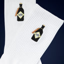 The Illusionist Clubhouse Socks - Ladies - Illusionist Logo Close-Up